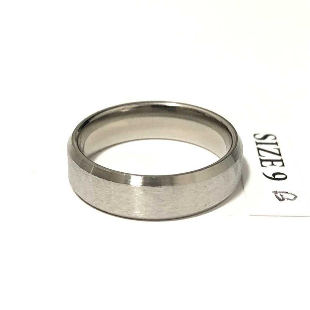 Silver Tone Ring, Size 9